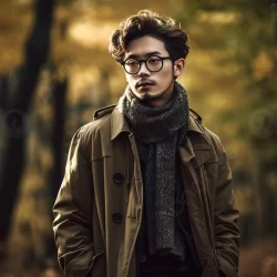 عینک مردانه